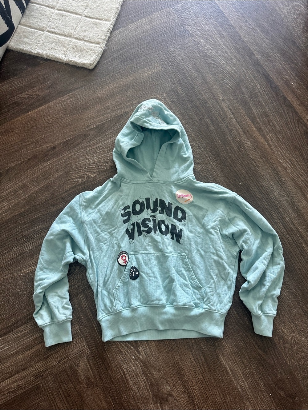Daydreamer Mint Green Cotton Hoodie